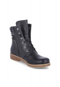 Ботинки женские Rieker на шнуровке, черный