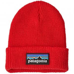 Шапочка с логотипом - для младенцев Patagonia, P-6 Logo/Sizzle Red