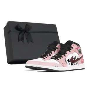 Jordan Кроссовки баскетбольные mid top мужские pink, устойчивые к истиранию