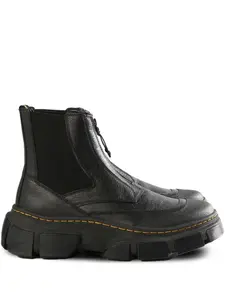 Кожаные ботинки Dr. Martens, черный