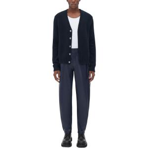 Кашемировый свитер мужской темно-синий Bottega Veneta, темно-синий