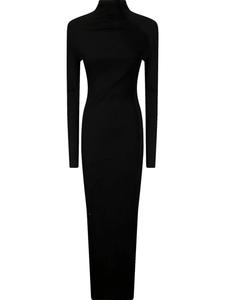 Платье макси KHAITE Norla, черный