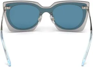 Солнцезащитные очки SK-0201-16V - поляризованные модные солнцезащитные очки Swarovski серого цвета для женщин SK-0201-16V, Gray