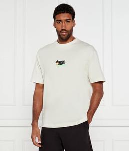 Футболки — это не круто. Oversize fit Hugo Blue, экрю