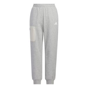 Детские вязаные спортивные штаны Adidas, серый