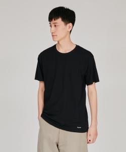 Футболка, классический крой HANES, черный