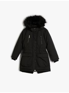 Зимняя куртка KOTON, черный