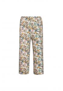 Короткий размер: брюки Louisa с привлекательным принтом и мягкой драпировкой. Goldner, мультиколор