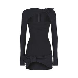 Мини-платье Attico Donnie, цвет Черный