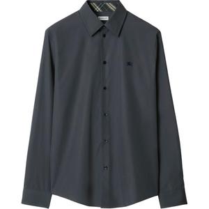 Хлопковая рубашка Burberry, индиго