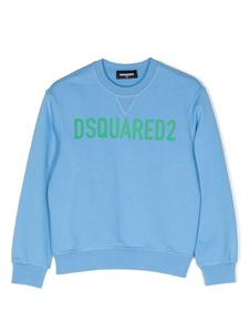 Dsquared2 толстовка с логотипом, синий
