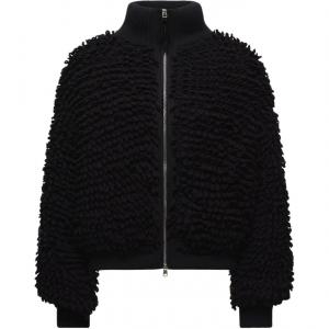 Кардиган Moncler X EE72 By Edward Enninful на молнии MONCLER GENIUS, черный