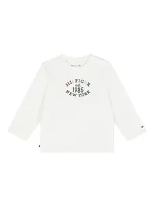 Топ Younger Boys с логотипом Tommy Hilfiger Junior, белый