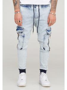 2Y Брюки-карго MERTY синего цвета