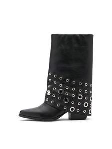 SACHA Черные ботинки на щиколотку