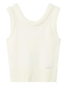 Axel Arigato жилет в рубчик, нейтральный