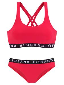 Комплект бикини ELBSAND, красный