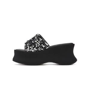 ST&SAT Тихие тапочки-шлепанцы для женщин серебристые, цвет Silver