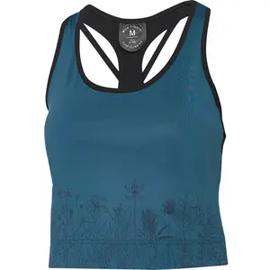 Спортивный бюстгальтер Wildcountry Session All Over Print, фиолетовый