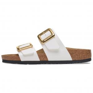 Birkenstock Тапочки-слайды Sydney Slide женские, белые, узкая посадка