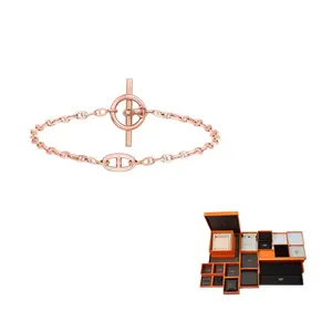 Браслеты Farandole для женщин Hermes, розовое золото