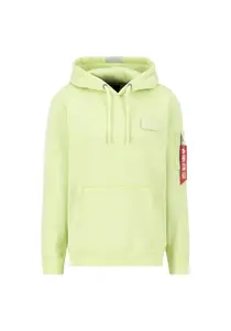 Толстовка Alpha Industries " Alpha Industries Мужчины - Толстовки с капюшоном в красную полоску", цвет Arctic Lime