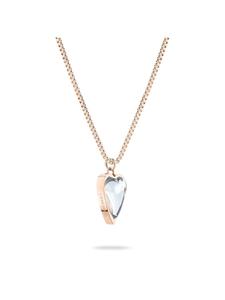 LIEBESKIND BERLIN Колье «Стеклянное сердце» из розового золота