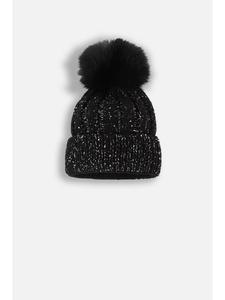 Coccodrillo Зимняя шапка черного цвета