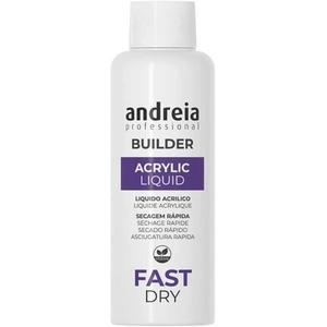 Андрея Профессиональный наращиватель ногтей акриловый мономер жидкий быстросохнущий 100 мл для профессионалов - салонное качество с сильной адгезией, Andreia