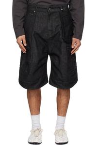 Джинсовые шорты Carpenter We11Done, черный