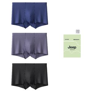 Трусы мужские 3 шт, в коробке Jeep, черный+синий серый+royal синий