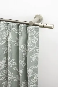 Карниз для штор GARESA "PEMPIA", 1 направляющая, желаемая длина, комплект для штор, комплект внутренних направляющих, выдвижной, кнопка с вырезами 510 см, Ø 20 мм, цвет chromfarben