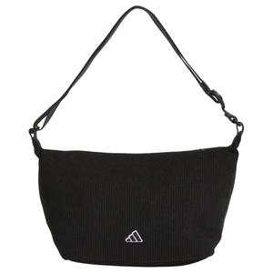 Adidas Кожаная сумка через плечо на молнии женская черная, Black