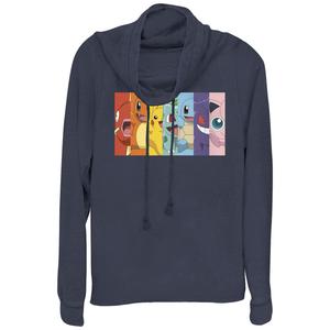 Детская футболка с рисунком Pokémon Poke в радужную сетку Licensed Character, темно-синий