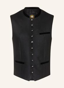 Традиционный жилет Manuel очень узкого кроя Hammerschmid, черный