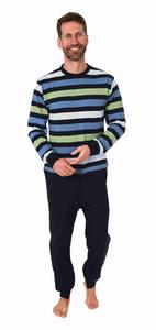 Трусы NORMANN Pflegeoverall langarm Reissverschluss, морской