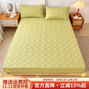 Boyang Простыня на резинке 150х200 см, класс А, велюр, цвет Mustard Green