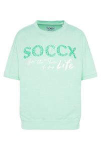 Толстовка Soccx, мятный