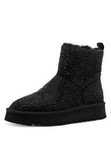 ботильоны черного цвета Tamaris