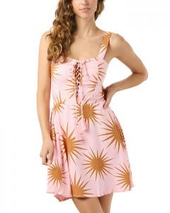 Платье мини Gia со шнуровкой Tiare Hawaii, розовый