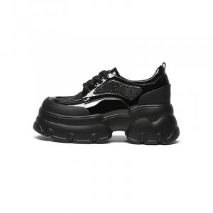 Повседневные туфли 5 см женские DAPHNE, Black