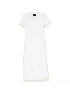 Многослойное украшенное платье Simone Rocha, белый