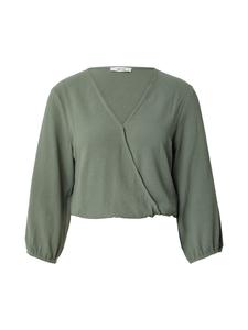 Блуза ABOUT YOU Naja, темно-зеленый
