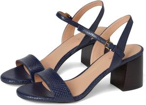Туфли Cole Haan Josie Block Heel Sandal, цвет Midnight/Snake Print