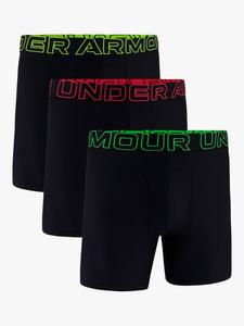 Боксеры Performance Tech с неоновой резинкой Under Armour, Pack of 3, Black