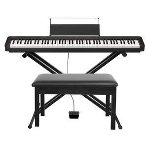 Цифровое пианино CDP S110, портативное без крышки, электрическое пианино с несколькими стилями подставок и педалью CASIO