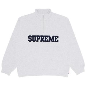 Пуловер Supreme Collegiate Half Zip Pullover, Ash Grey