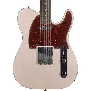 Fender Custom Shop 60-х Telecaster Custom Relic - Выцветший розовый перламутр