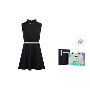 Женское платье без рукавов EUROPEAN TOUR, черный