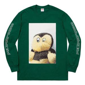 Футболка fw18 mike kelley ahhyouth ls dark green tee Supreme, зеленый
